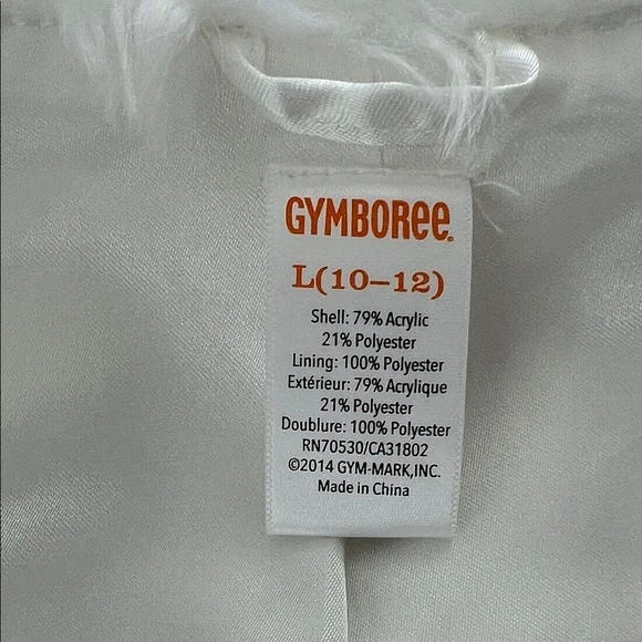 Gymboree White Faux Fur Cropped Vest for Kids - Picture 5 of 5